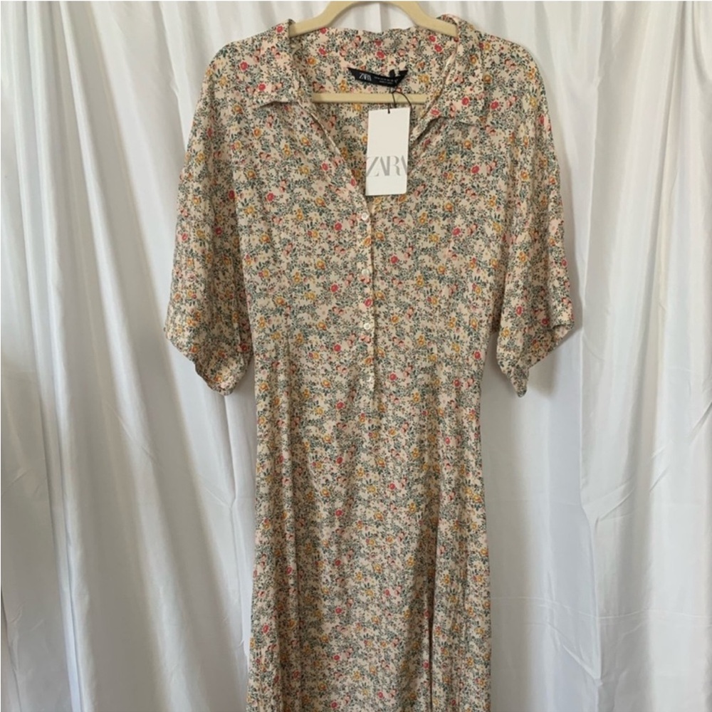 ZARA Floral Dress 💐